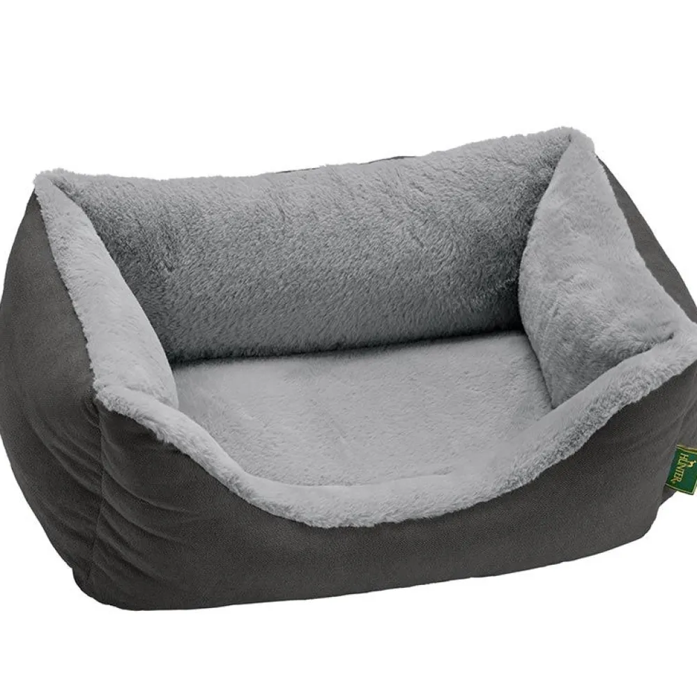 Schlafplatz>Futterfreund Hunter Sofa Orthopädisch Rockford, anthrazit/hellgrau