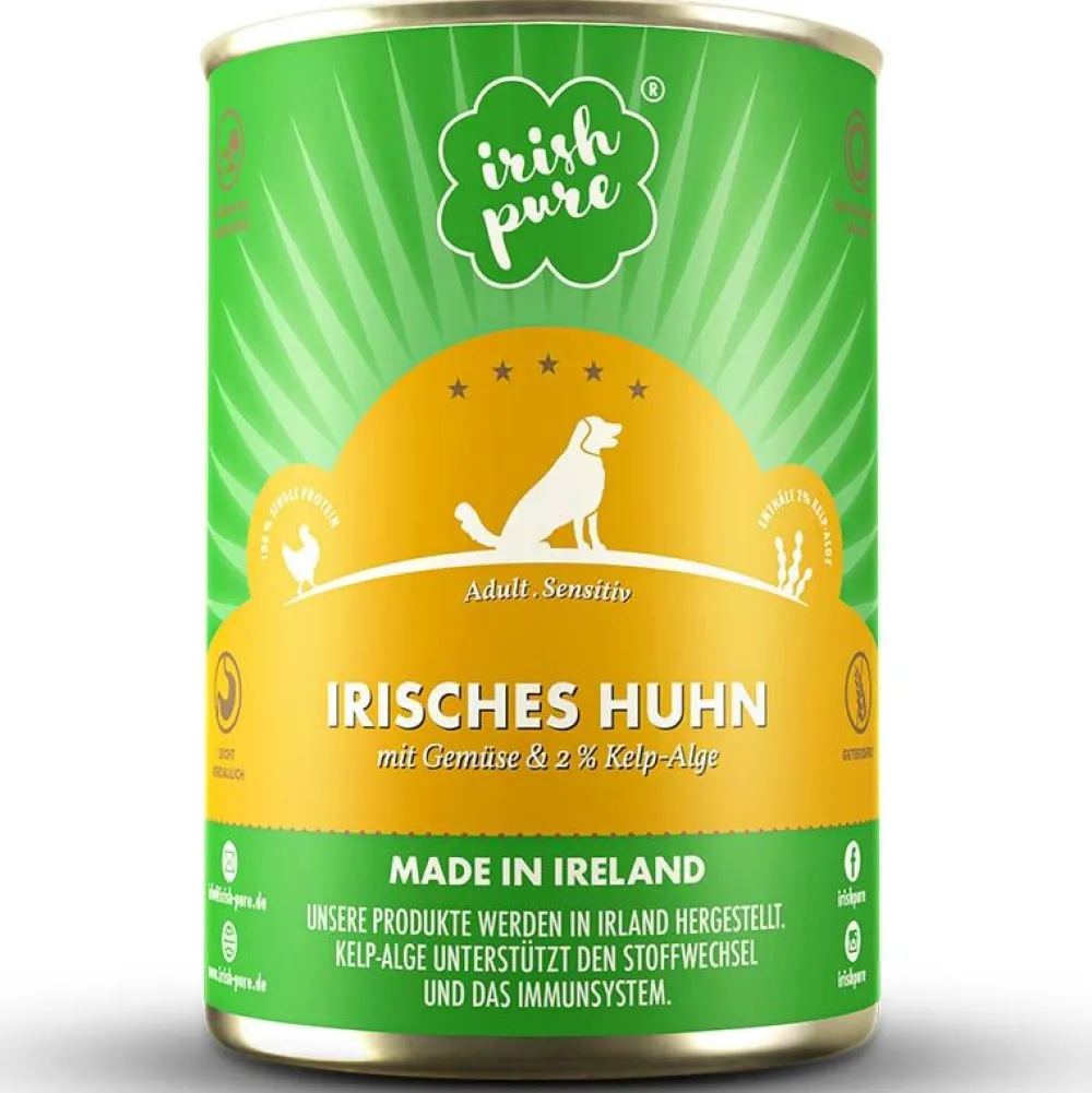 Irish Pure>Futterfreund Irish Pure Dose Irisches Huhn Adult 390g