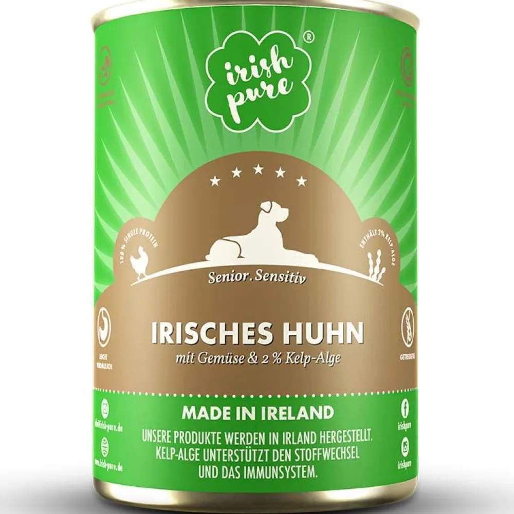 Irish Pure>Futterfreund Irish Pure Dose Irisches Huhn Senior 390g