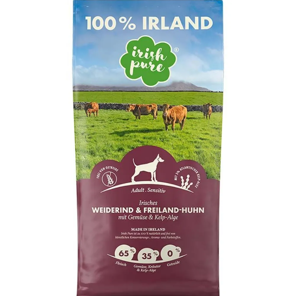 Irish Pure>Futterfreund Irish Pure Irisches Weiderind und Freiland-Huhn Adult