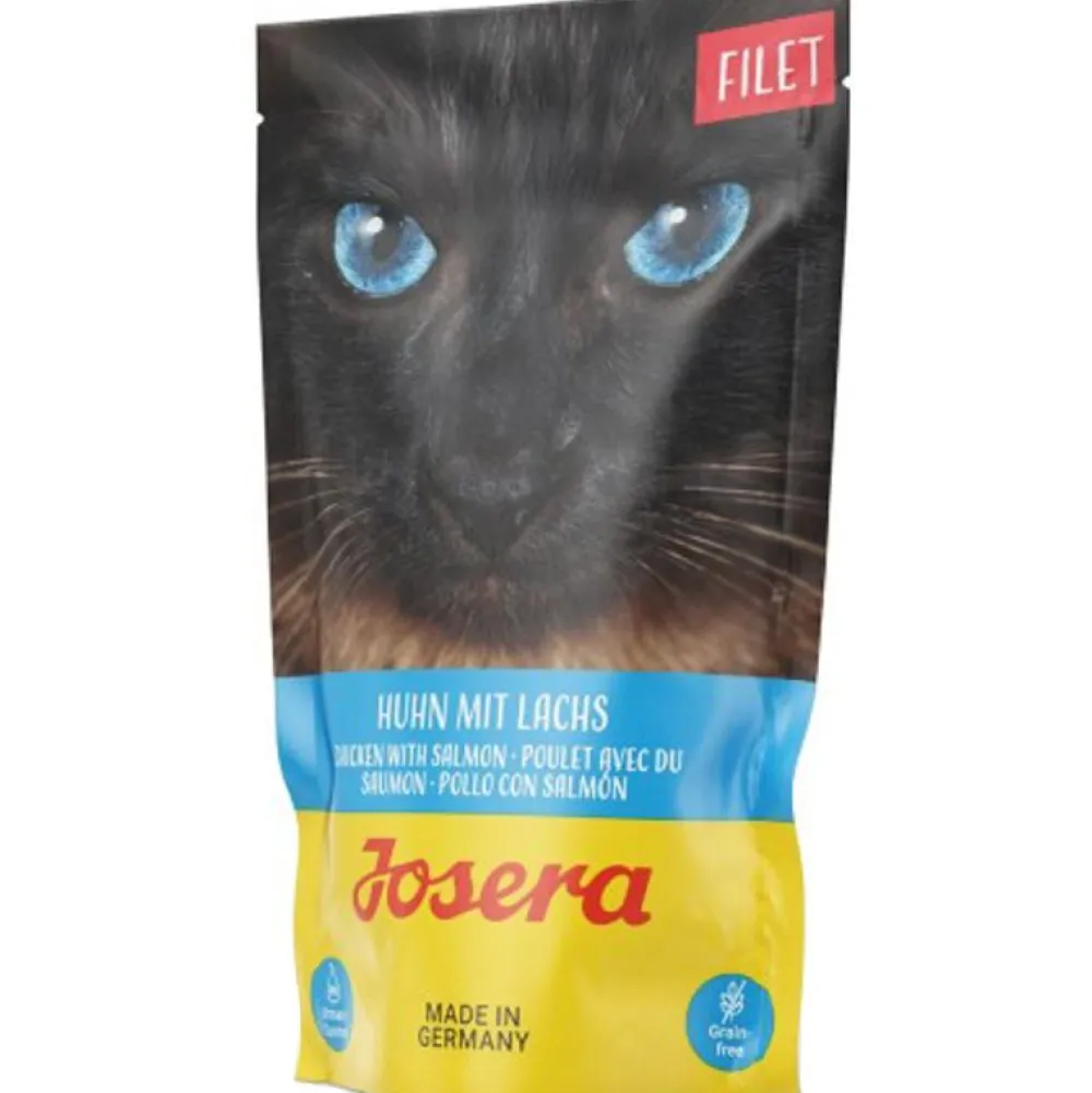 Josera>Futterfreund Josera Katze Filet Huhn mit Lachs 70g