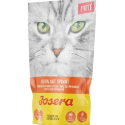 Josera>Futterfreund Josera Katze Pate Huhn mit Spinat 85g