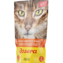 Josera>Futterfreund Josera Katze Soup Huhn mit Karotte und Spinat 70g