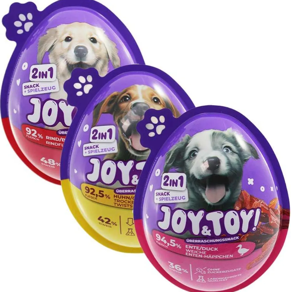 Joy & Toy>Futterfreund JOY + TOY Überraschungsei für Hunde