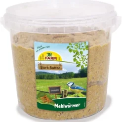 Wildvogelfutter>Futterfreund JR Farm Bark-Butter Mehlwürmer 2 kg