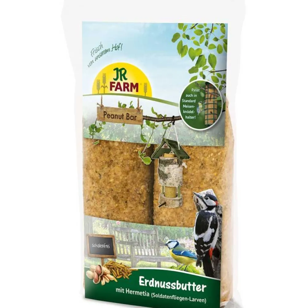 Wildvogelfutter>Futterfreund JR Farm Peanut Bar 2er-Pack Soldatenfliegen 700g