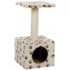 Kratzbäume Und -Möbel>Futterfreund Junior Kratzbaum Zamora 60 cm, beige mit Pfoten