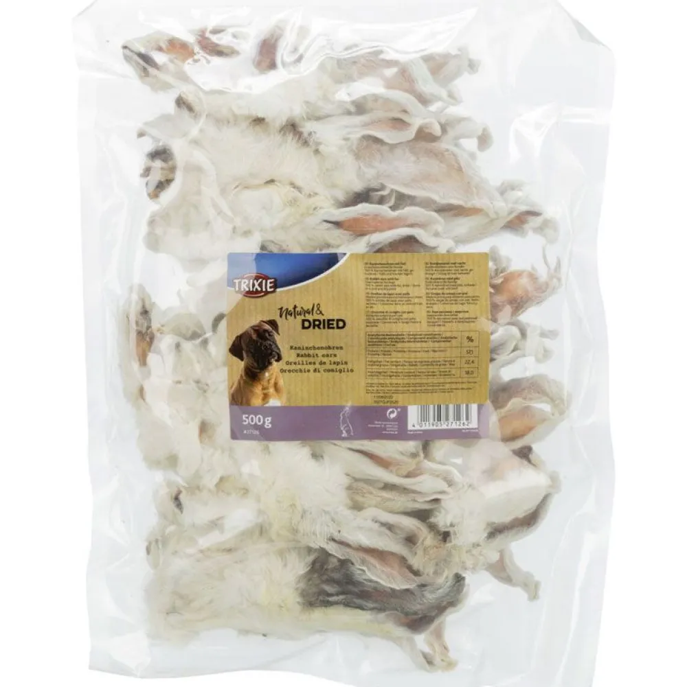 Wild>Futterfreund Kaninchenohren mit Fell, 500g