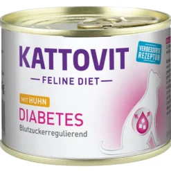 Kattovit>Futterfreund Kattovit Dose Diabetes mit Huhn 185g