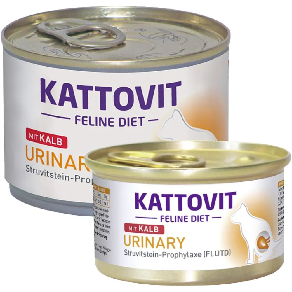 Kattovit>Futterfreund Kattovit Dose Urinary mit Kalb