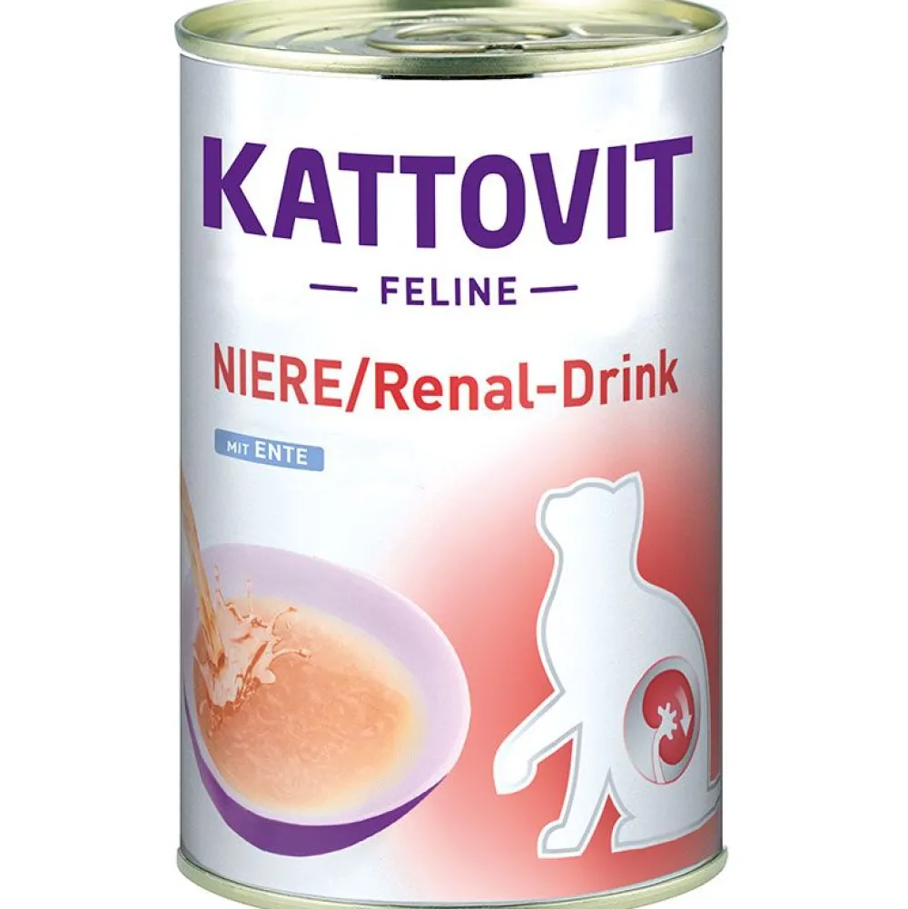 Kattovit|Kattovit>Futterfreund Kattovit Niere/Renal Drink mit Ente 135ml