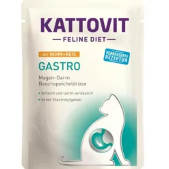 Kattovit>Futterfreund Kattovit Pouch Gastro mit Huhn und Reis 85g