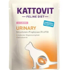 Kattovit>Futterfreund Kattovit Pouch Urinary mit Lachs 85g