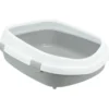 Katzentoiletten>Futterfreund Katzentoilette Primo XXL m. Rand, 56x25x71cm, grau/weiß