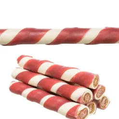 Kaurollen|Geflügel>Futterfreund Kaurollen gefüllt mit Ente, 10 cm/17g