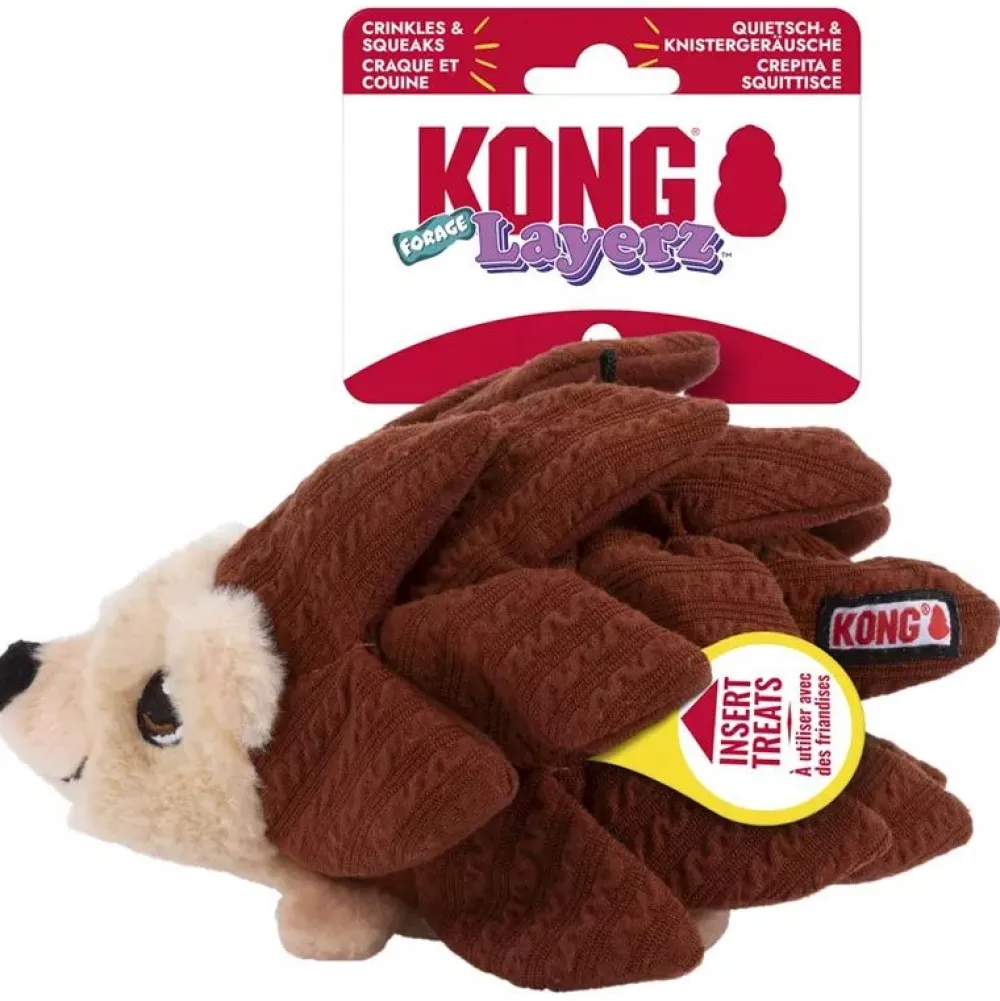 Spielzeug>Futterfreund KONG Layerz Forage Hedgehog, 22cm