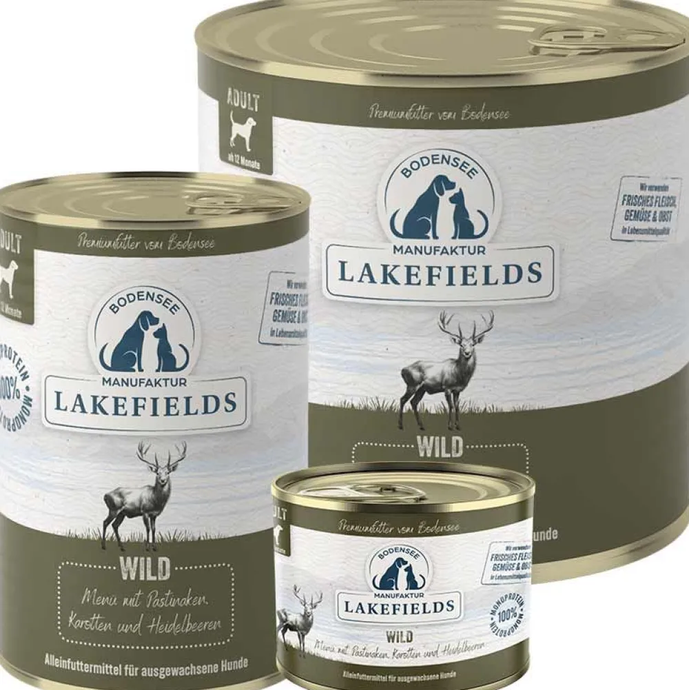 Lakefields>Futterfreund Lakefields Dosenfleisch-Menü Wild