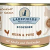 Lakefields>Futterfreund Lakefields Katze Dosenfleisch-Menü Huhn und Pute 200g