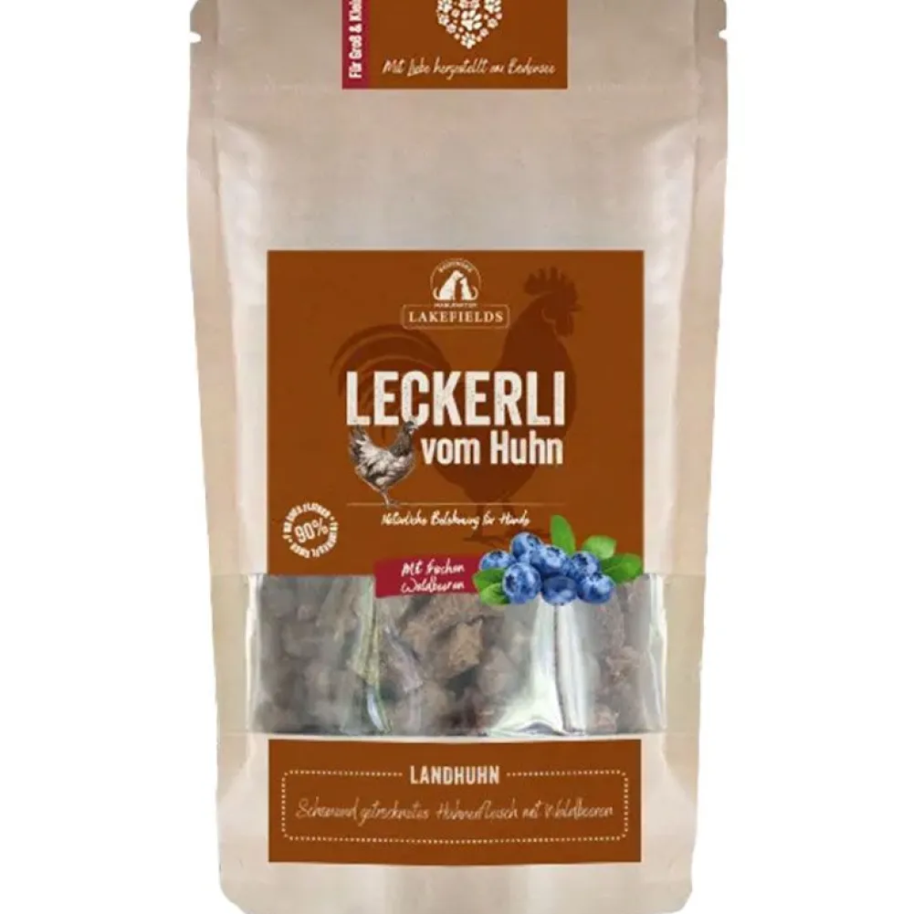 Lakefields|Lakefields>Futterfreund Lakefields Leckerli Trockenfleisch Landhuhn 150g