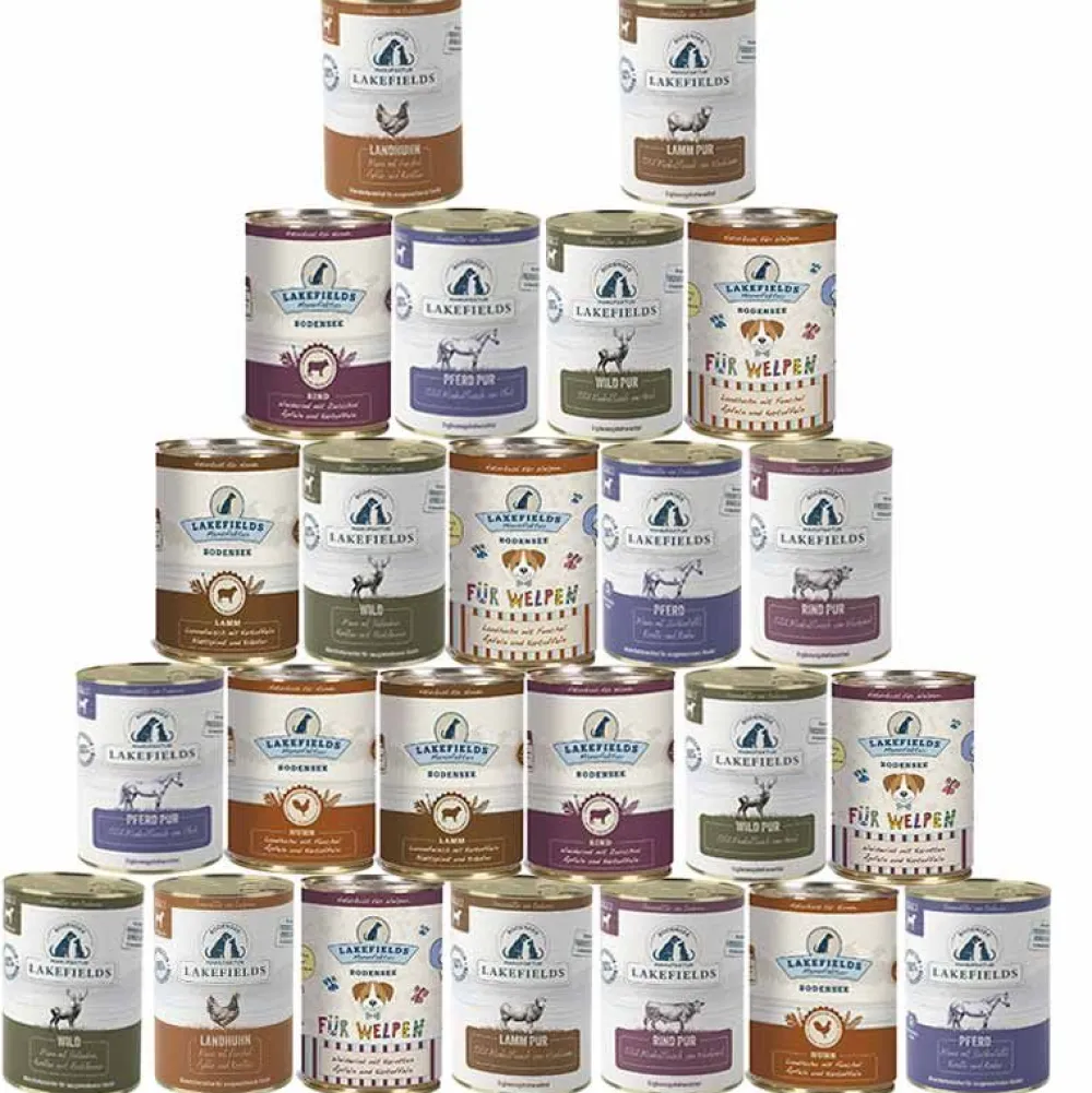 Lakefields>Futterfreund Lakefields Nassfutter Hund Vorteilspack 24 x 400g