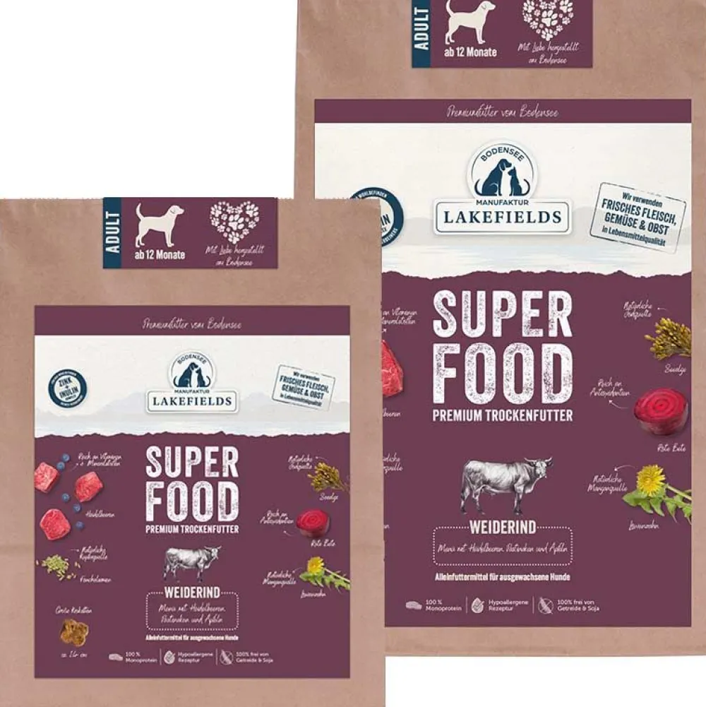 Lakefields>Futterfreund Lakefields SUPERFOOD Premium Rind