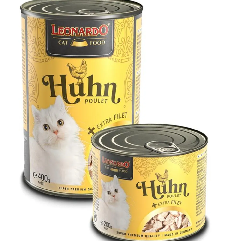 Leonardo>Futterfreund Leonardo Dose Huhn + extra Filet