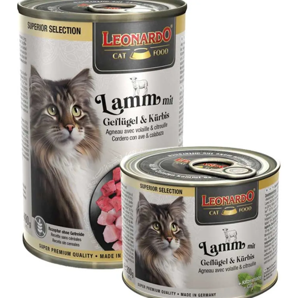 Leonardo>Futterfreund Leonardo Dose Lamm mit Geflügel und Kürbis