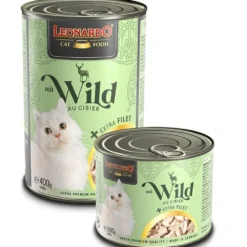 Leonardo>Futterfreund Leonardo Dose mit Wild + extra Filet
