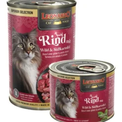 Leonardo>Futterfreund Leonardo Dose Rind mit Wild und Süßkartoffel
