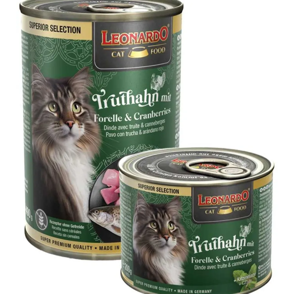 Leonardo>Futterfreund Leonardo Dose Truthahn mit Forelle und Cranberries