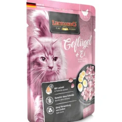 Leonardo>Futterfreund Leonardo Pouch Geflügel + Ei 85g