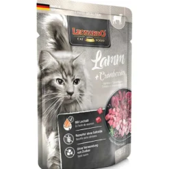 Leonardo>Futterfreund Leonardo Pouch Lamm + Cranberries 85g
