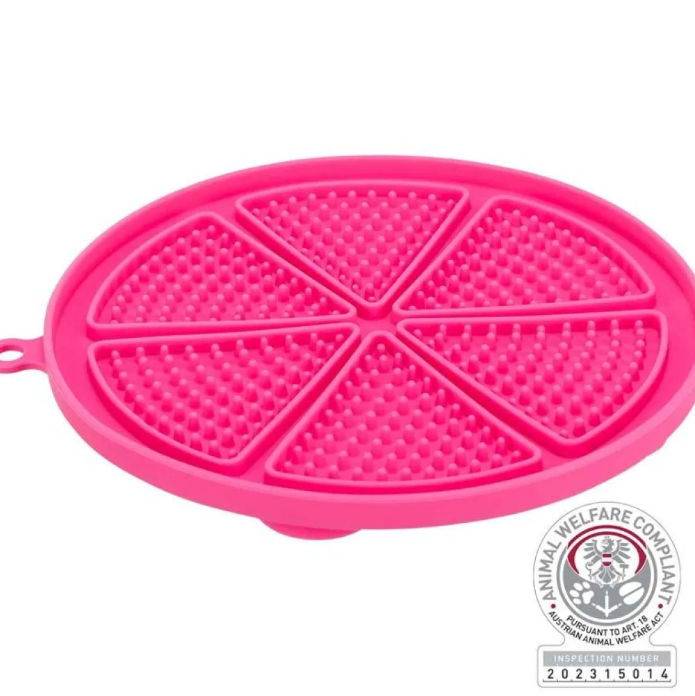 Spielzeug>Futterfreund Lick n Snack Matte mit Saugnäpfen, Silikon, 18cm