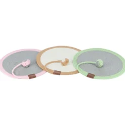 Katzen Schlafplatz>Futterfreund Liegematte, rund, mit Ball am Tau, ca. 38 cm