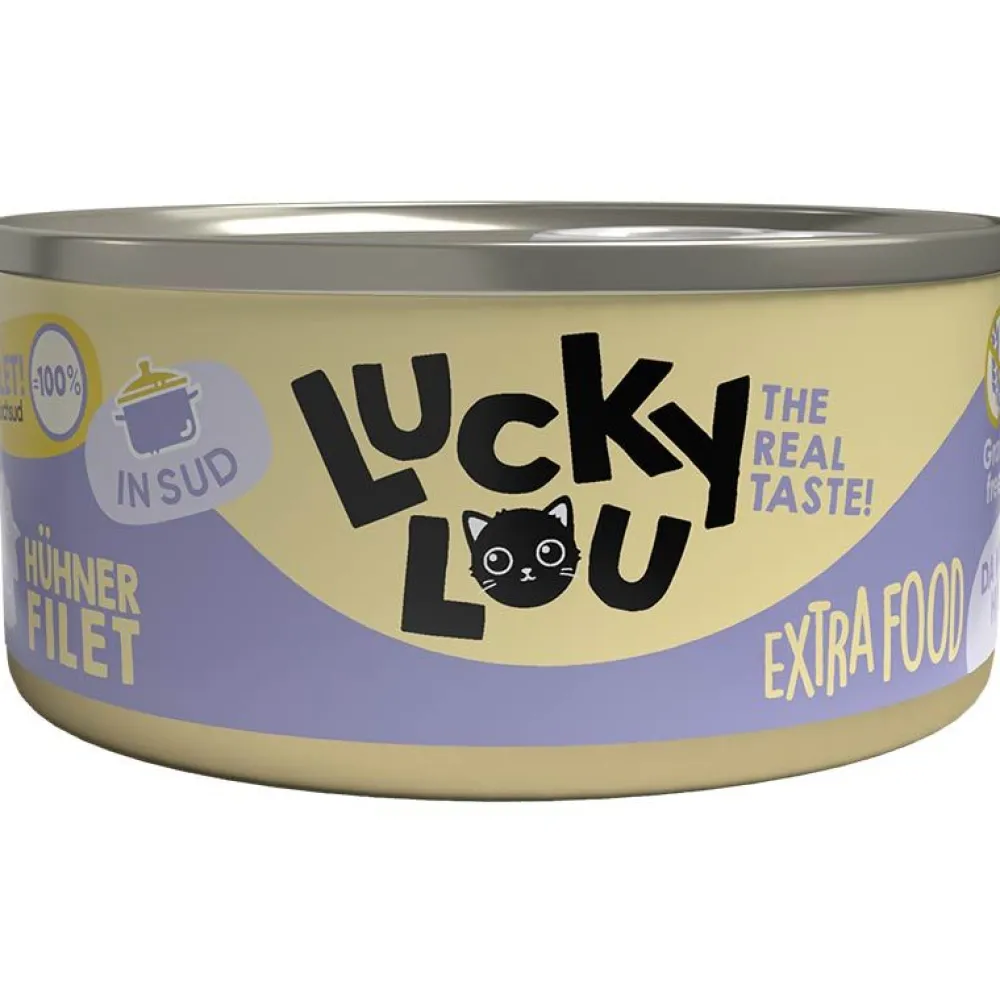 Lucky Lou>Futterfreund Lucky Lou Extrafood Hühnerfilet in Sud 70g
