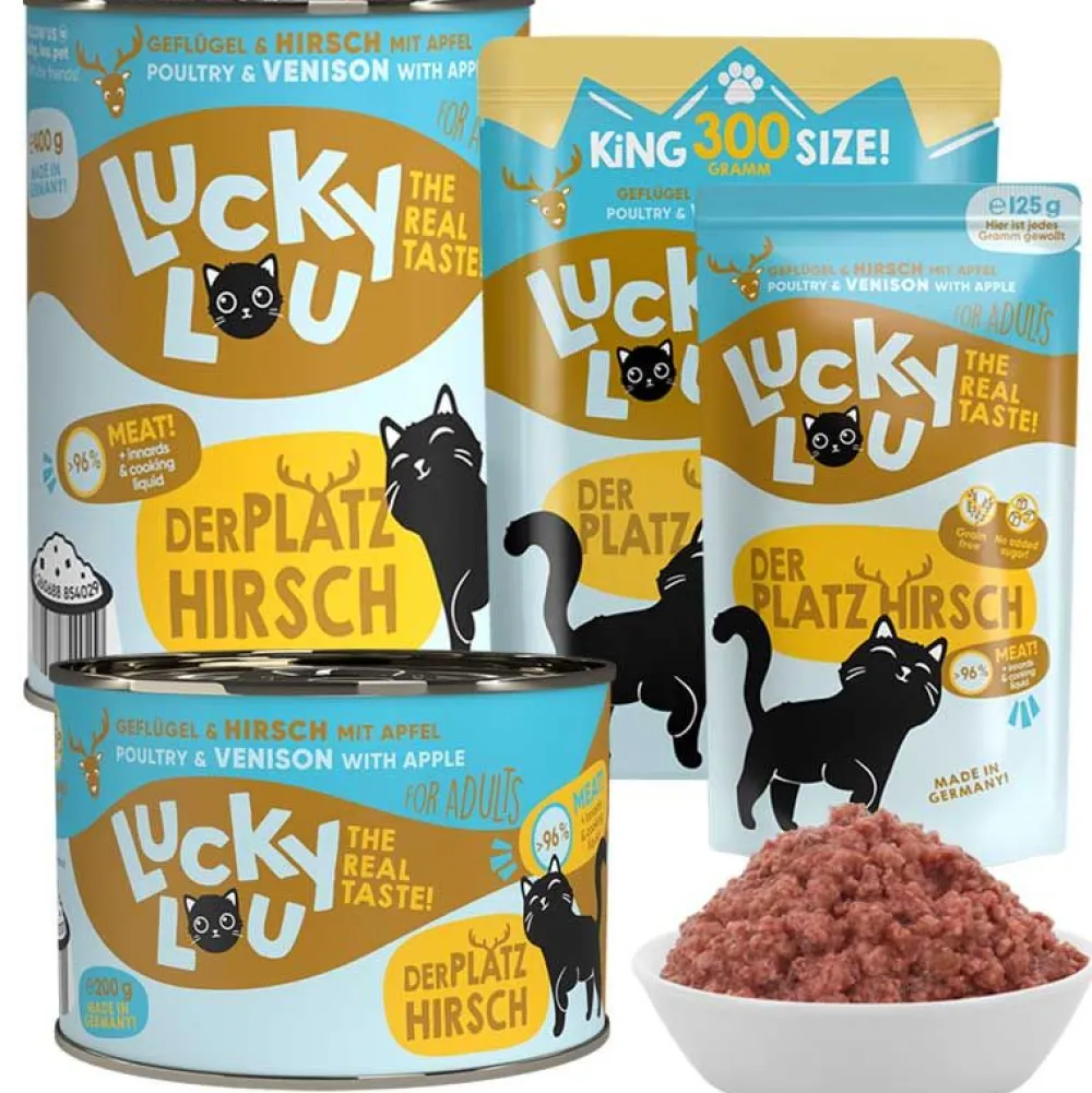 Lucky Lou>Futterfreund Lucky Lou Lifestage Adult Geflügel + Hirsch
