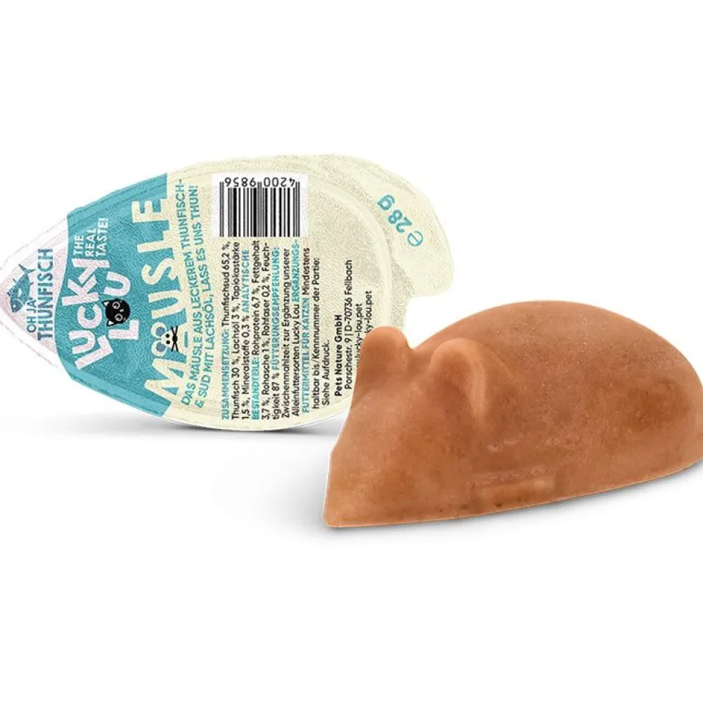 Lucky Lou|Lucky Lou>Futterfreund Lucky Lou Mäusle Thunfisch 28g