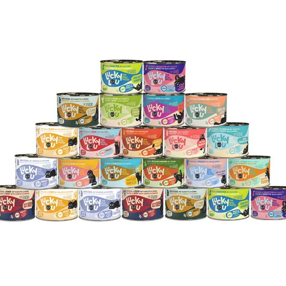 Lucky Lou>Futterfreund Lucky Lou Vorteilspack Dose 24 x 200g