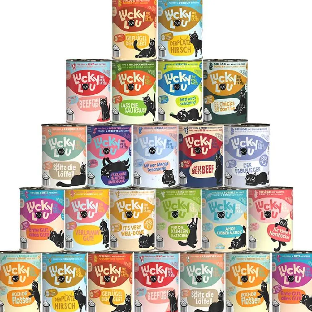 Lucky Lou>Futterfreund Lucky Lou Vorteilspack Dose 24 x 400g