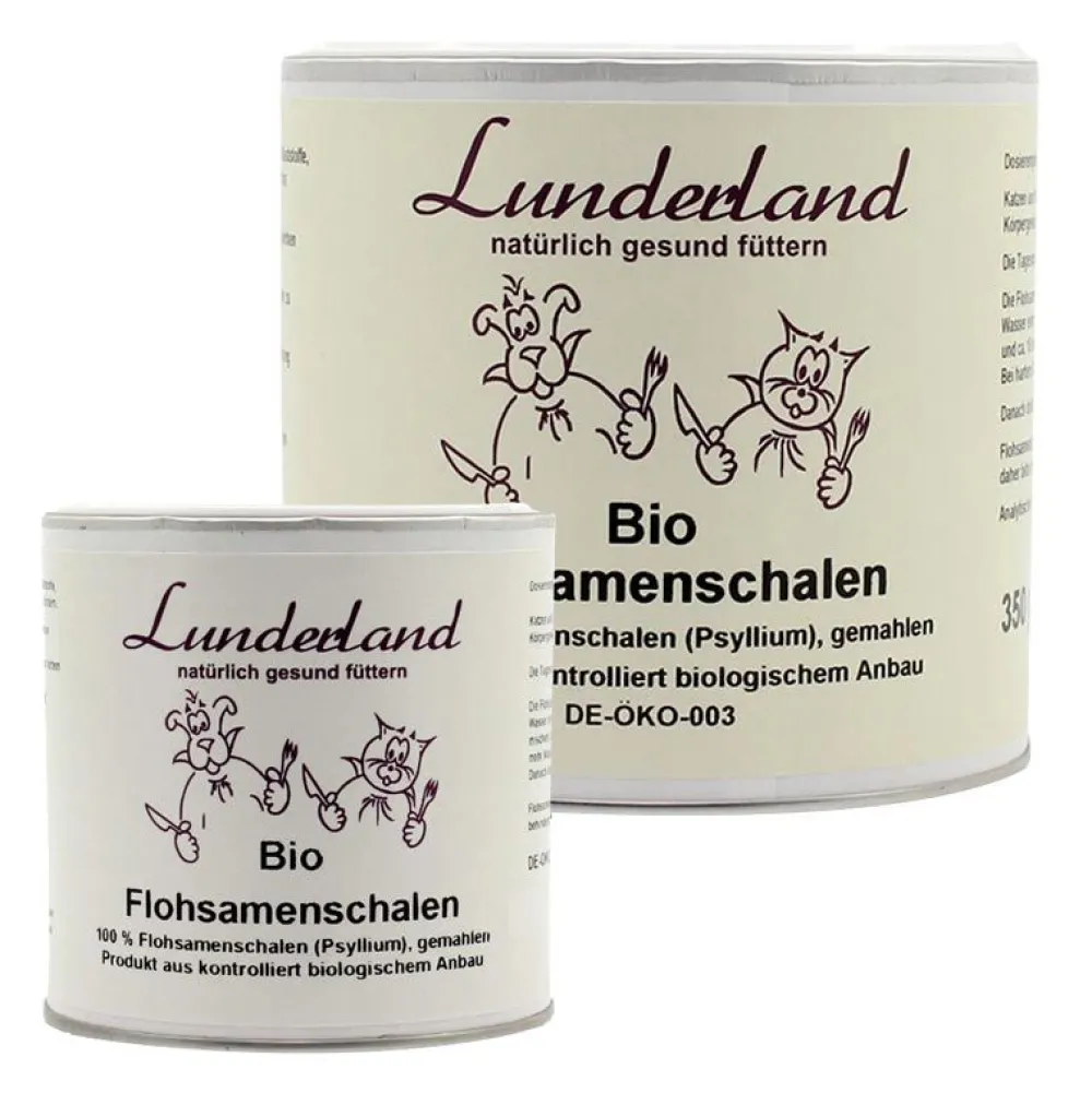 Lunderland|Lunderland>Futterfreund Lunderland Bio Flohsamenschalen