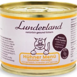 Lunderland>Futterfreund Lunderland Katze Hühner Menü 200g