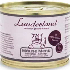 Lunderland>Futterfreund Lunderland Katze Mäuse Menü 200g