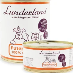 Lunderland|Lunderland>Futterfreund Lunderland Reinfleisch-Dose Putenfleisch