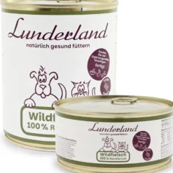 Lunderland|Lunderland>Futterfreund Lunderland Reinfleisch-Dose Wildfleisch