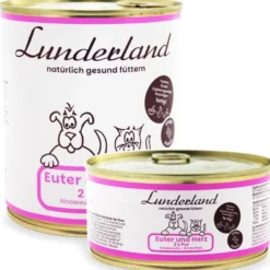 Boos>Futterfreund Lunderland Reinfleisch Mix-Dose Euter + Herz