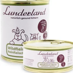 Boos|Lunderland>Futterfreund Lunderland Wildfleisch Menü