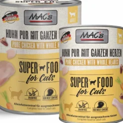 Macs>Futterfreund Macs Cat Dose Huhn pur mit ganzen Herzen