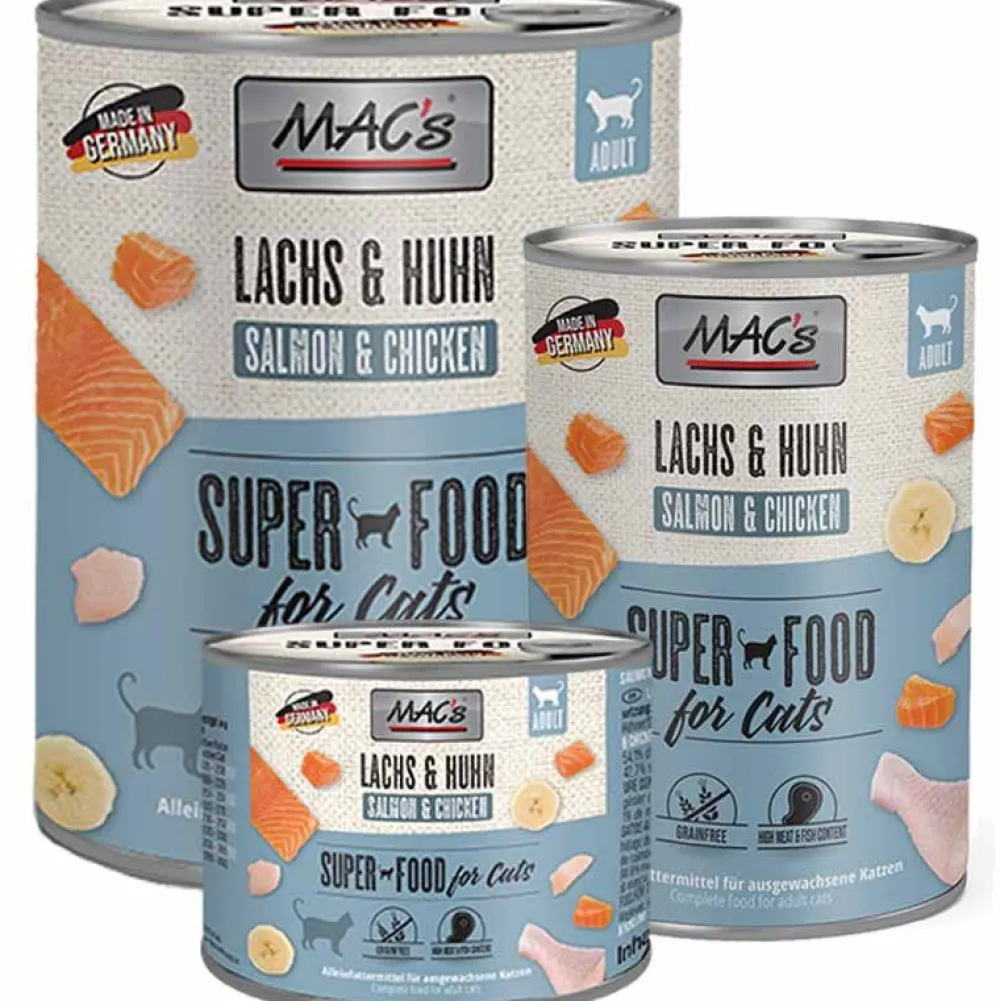 Macs>Futterfreund Macs Cat Dose Lachs + Hühnchen