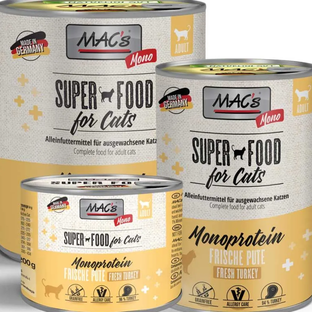 Macs>Futterfreund Macs Cat Dose Mono Sensitive Pute