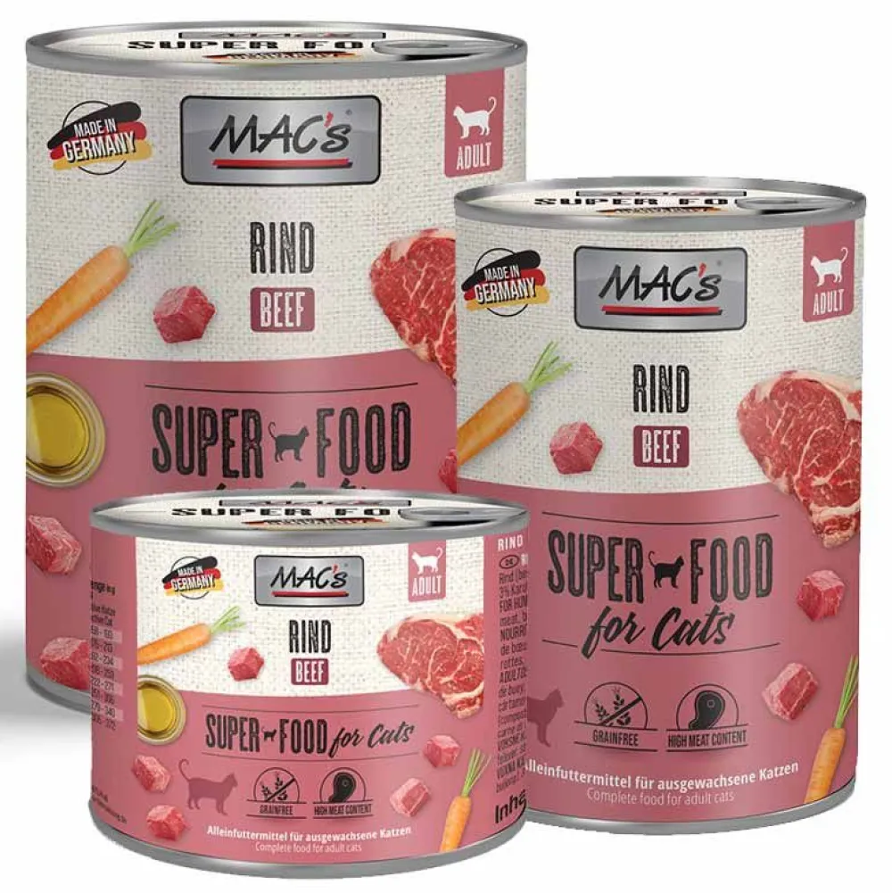 Macs>Futterfreund Macs Cat Dose Rind